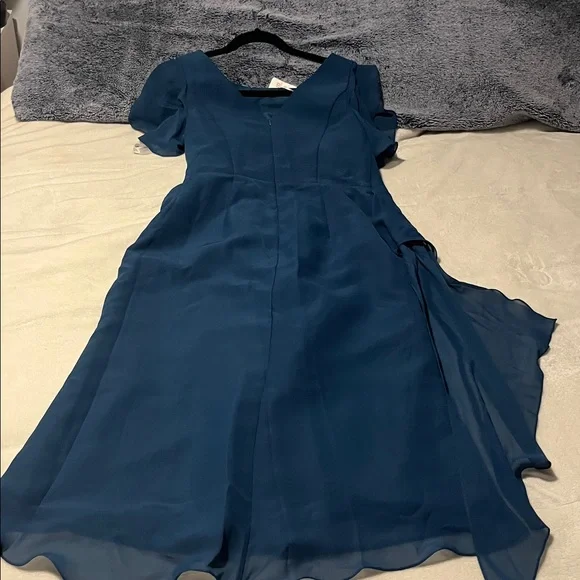 JJ’s House Blue Women's Dress - Picture 4 of 4